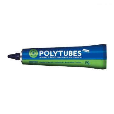 Imagem de Cola Pvc Polytubes 17G Bisnaga Pulvitec Aa014 - Kit C/48