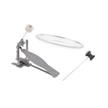 Imagem de simhoa Acessor de Pedal de Tambor de Bumbo de Bumbo para Bateria de Bateria de Jazz para Iniciantes Bateristas de Kit Pro