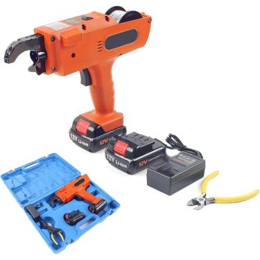 Imagem de Máquina De Amarração Elétrica, Máquina De Amarração De Barra De Reforço, Máquina De Amarração Automática De Vergalhões, Ferramenta De Encadernação De Amarração De Haste De Barra De Aço De 8