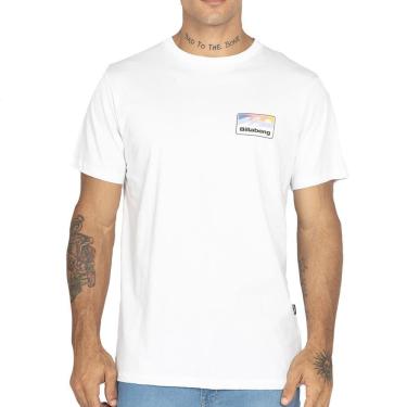 Imagem de Camiseta Billabong Runner WT25 Masculina Branco