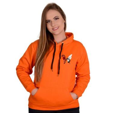 Imagem de Moletom Blusa de Frio Feminina Estampa Tumblr Em Algodão Cores - Metho