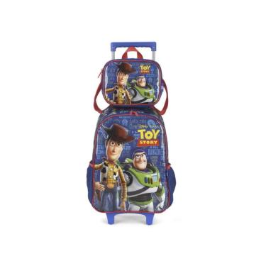 Imagem de Mochila De Rodinhas E Lancheira Toy Story Vermelho Maxlog