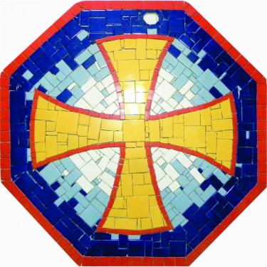 Imagem de Símbolo Brasão Sacro - Cruz Pia Batismal