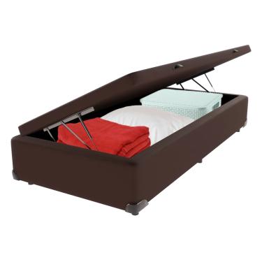 Imagem de Cama Box Baú Solteirão Bravus 96x203x44