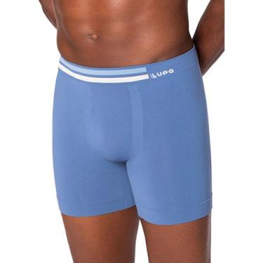 Imagem de Cueca Boxer Lupo 442-003, Azul, G