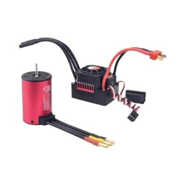 Imagem de Motor Sem Escova À Prova D'água ESC Combo 60A 80A 120A Para Carro RC 1