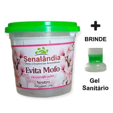 Imagem de 1 Desumidificador Ambiente Secar Antimofo Perfumado Roupa Evita Mofo L