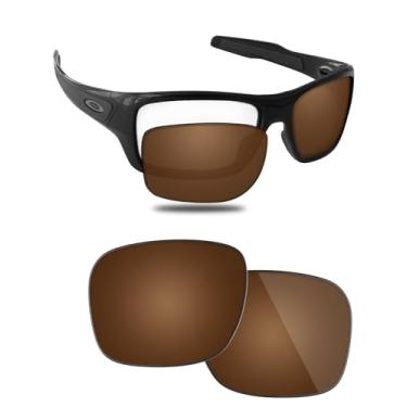 Imagem de Fiskr Lentes polarizadas de reposição para óculos de sol Oakley Turbine(OO9263) com revestimento antiarranhões, água salgada e antipoeira (marrom)