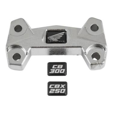Imagem de Mesa Guidão Esportiva Cadeado Cbx 250 Cb300 Varias Cores - MMB, Cromad