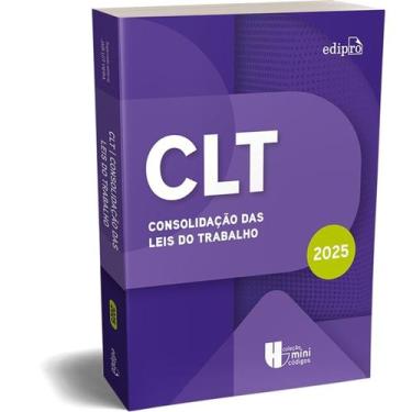 Imagem de CLT 2025 Edipro - Coleção Mini Códigos