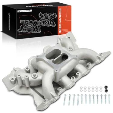 Imagem de A-Premium Coletor De Admissão Alumínio Dois Planos Com Motor Compatível Ford Cleveland 351C 8 Cilindros 5.8L, 1500-6500 Rpm - Mercury Mustang, Ltd, Marquis, Montego, Comet E Outros Veículos