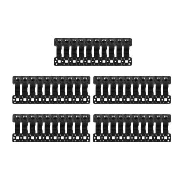 Imagem de IEUDNS Grampos de tecido de sombra Grampos de toldo à prova de vento de trava leves de fixação para quintal agrícola Jardim Pátio externo, 50 Peças