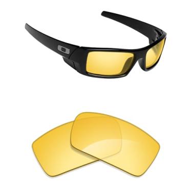 Imagem de Lentes de substituição polarizadas Alphax para Oakley Gascan – Várias opções, Tracer Yellow Non-polarized, One Size
