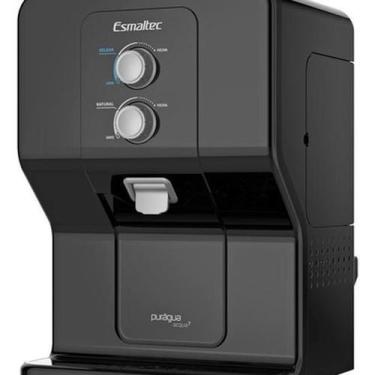 Imagem de Purificador De Água Gelada Eletronico 220V Preto - Esmaltec, 220V