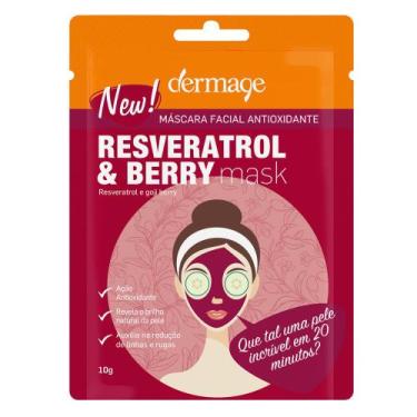 Imagem de Máscara Facial Dermage - Resveratrol & Berry, 10g