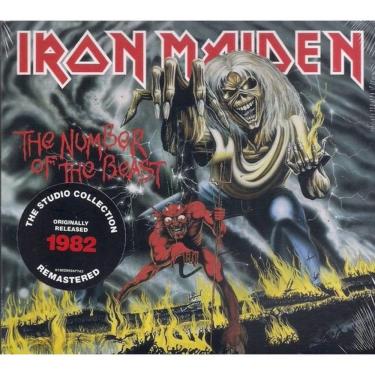 Imagem de Cd Iron Maiden - The Number Of The Beast (1982) Digipack