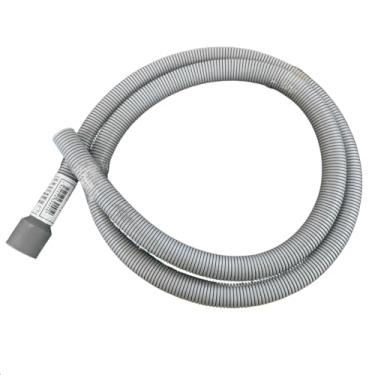 Imagem de Mangueira de Saída 1,80m com Suporte Bocal Reto para Lavadora Brastemp Electrolux Consul Ibirá