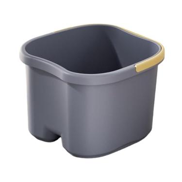 Imagem de harayaa Banheira para pés, pedicure, portátil, para mulheres e homens, para imersão dos pés, unhas dos pés e tornozelos, banheira de imersão prática, Azul