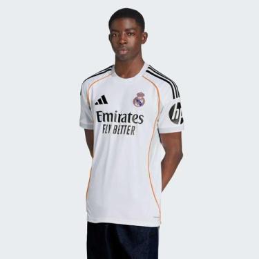 Imagem de Camisa Adidas Real Madrid Home 2026 Branca, G