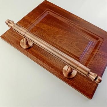 Imagem de Puxador com distância ajustável de 350 mm para portas de correr de madeira, banheiro, quarto, restaurante, guarda-roupas