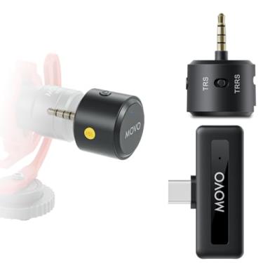 Imagem de Movo Adaptador de microfone espingarda sem fio WM-VXR10 para USB-C/iPhone 15 e superior/dispositivos Android - Compatível com VXR10, VXR10-PRO e Rode VideoMicro