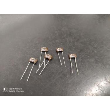 Imagem de 1x Capacitor Mica Prata 5pf/100v Tolerancia 1pf Icl