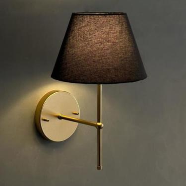 Imagem de Arandela De Parede Clássica Interna Alumínio Com Cúpula Ref 19 Ilumina