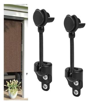 Imagem de Kit de peças de reposição para persianas para exterior Coolaroo Sunshade Roller (preto 1 conjunto)