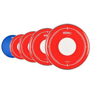 Imagem de Kit Pele Bateria Wc2 Rdt2 Dot Hidráulica 10 12 14 20 + 10Cx