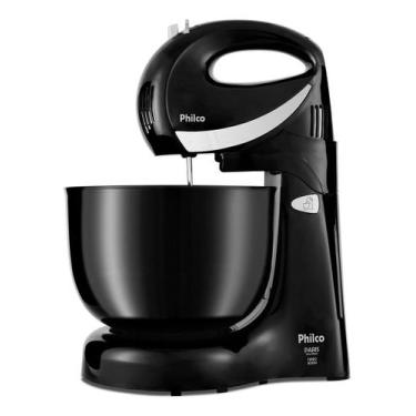 Imagem de Batedeira Paris Duo Mixer Turbo 4 Litros 500w Preta Philco Cor Preto F
