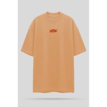 Imagem de Camiseta Oversized Shatark Pokémon - Areia-Masculino