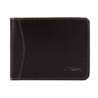 Imagem de Carteira Couro Clássica Masculina Artlux 701, Cafe