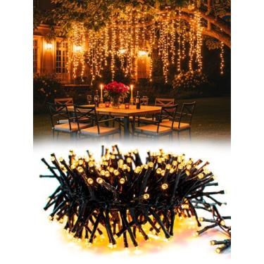 Imagem de Cordão Festão Snowfall 160 Leds Neve Caindo Prova D'água - Klizz, Bran
