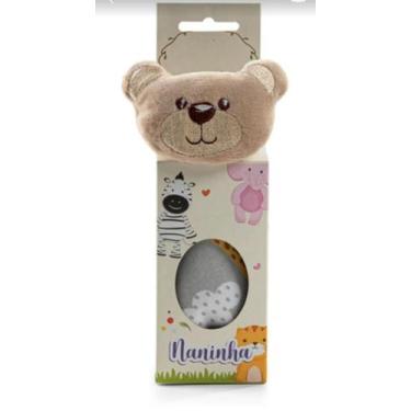 Imagem de Fraldinha porta chupetas - Bebê pelucia