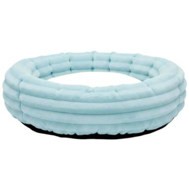 Imagem de Cama Para Cachorro Pequeno Caminha Pet Confortável 50cm (Azul Bebê)
