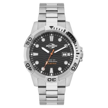 Imagem de Relógio Mormaii Masculino Steel Basic Prata - MO2317AN/1P-Masculino