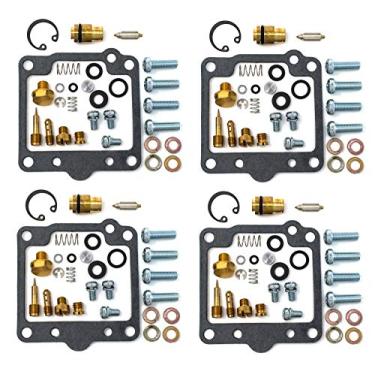 Imagem de 0101-111 Carburetor Rebuild Repair Parts Kit (Set of 4) Compatible with Suzuki 80 GS550E, 81 GS550T, 82 GS550M Katana, 80-82 GS550L