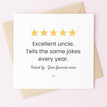 Imagem de MissDaisy - Cartões engraçados de aniversário de família "Excellent" Série Personalidade - Cartões humorísticos para tia tio, mãe, pai, irmã | Cartolina premium de 300 g/m² quadrada de 14 x 14 cm |