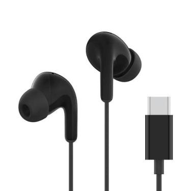 Imagem de Fone De Ouvido Com Fio Usb Tipo-C Xiaomi Preto