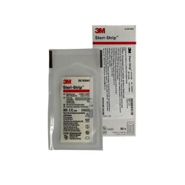 Imagem de Adesivo Steri Srip com 3 tiras de 675mm 3M, 3