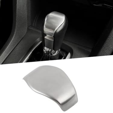 Imagem de TOMALL Capa de manípulo de mudança de marchas de carro de aço inoxidável compatível com Honda Civic 10Gen Civic 2016 2017 2018 2019 2020 capa de alavanca de câmbio para acessórios de interior de carro