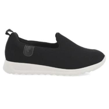Imagem de Tênis Usaflex em Elastano Slip On – Praticidade e Conforto Cor:;Tamanho:39;Genero:Mulher-Feminino