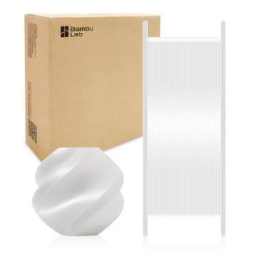Imagem de Bamboo Original PLA Silk+ Filamento Brilhante, Textura de Seda Brilhante, Forte Interlayer para Bambu Lab A1/A1 MINI/X1/X1C/P1P/P1S/AMS. Alta Velocidade de 1,75 mm e Impressão Fácil com RFID 1KG