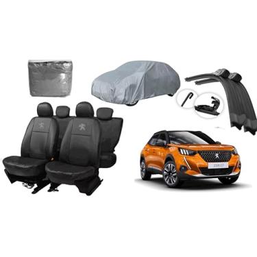 Imagem de Capa de couro +Capa de cobrir + Limpador de para - brisa -Peugeot 2008 21-24