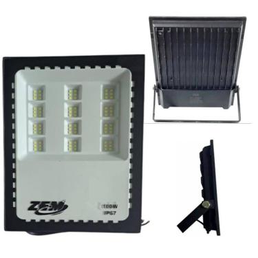 Imagem de Refletor Super Led 100W Vertical Branco Frio 6500 Bivolt