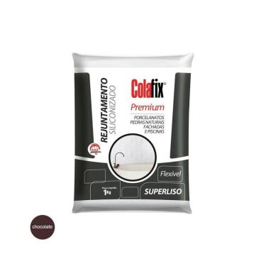 Imagem de Rejunte Colafix Siliconizado 1kg - Chocolate