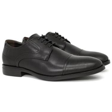 Imagem de Sapato Social Democrata Metropolitan Blaze Ultra Light Couro Legítimo Conforto Extrema Leveza 282201-Masculino