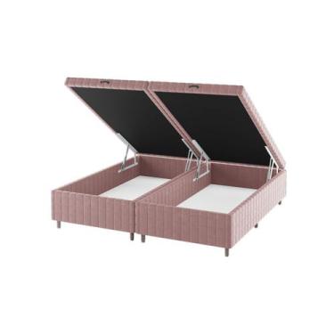 Imagem de Base Box Baú Queen Ibiza 35cm 1,98m 1,58m - Viero