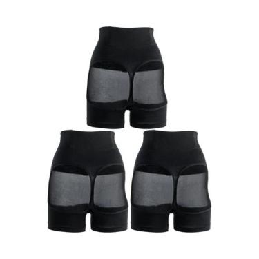 Imagem de Shapewear Feminino De Cintura Alta, Levanta Bumbum, Calcinha Sem Costu