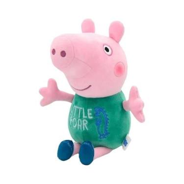 Imagem de Brinquedo De Pelúcia Peppa Pig De 30cm George Mamãe Papai Porquinho Bo
